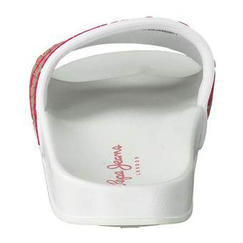 Pepe Jeans Slider Colors Pantolette in weiß
