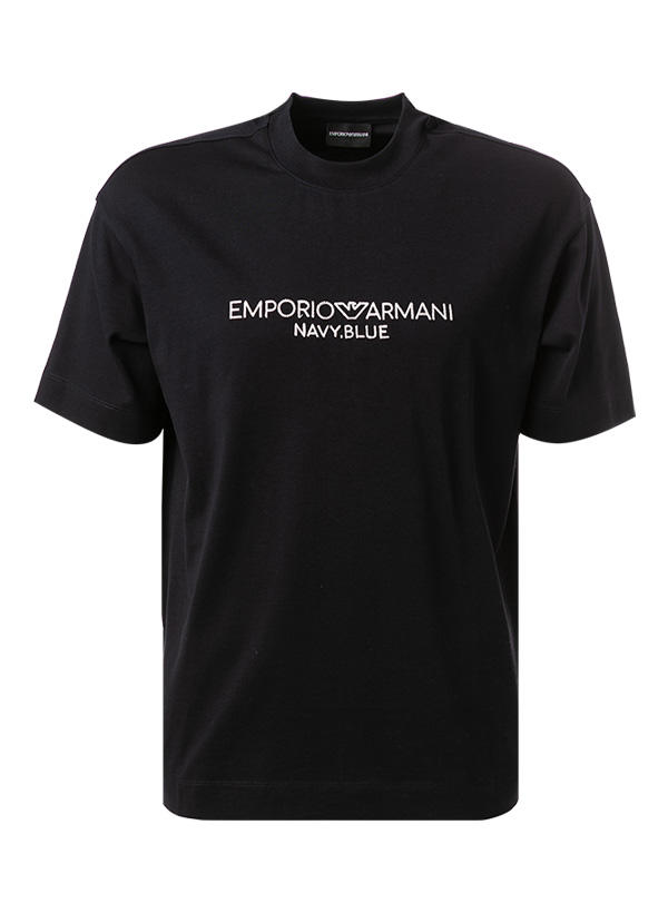 EMPORIO ARMANI, T-Shirt, Baumwolle, navy