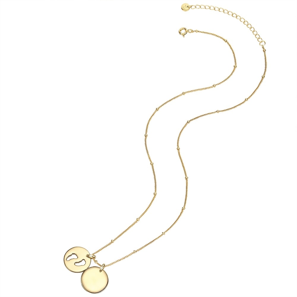 Glanzstücke München Collier en argent empreinte Argent sterling en Or jaune collier