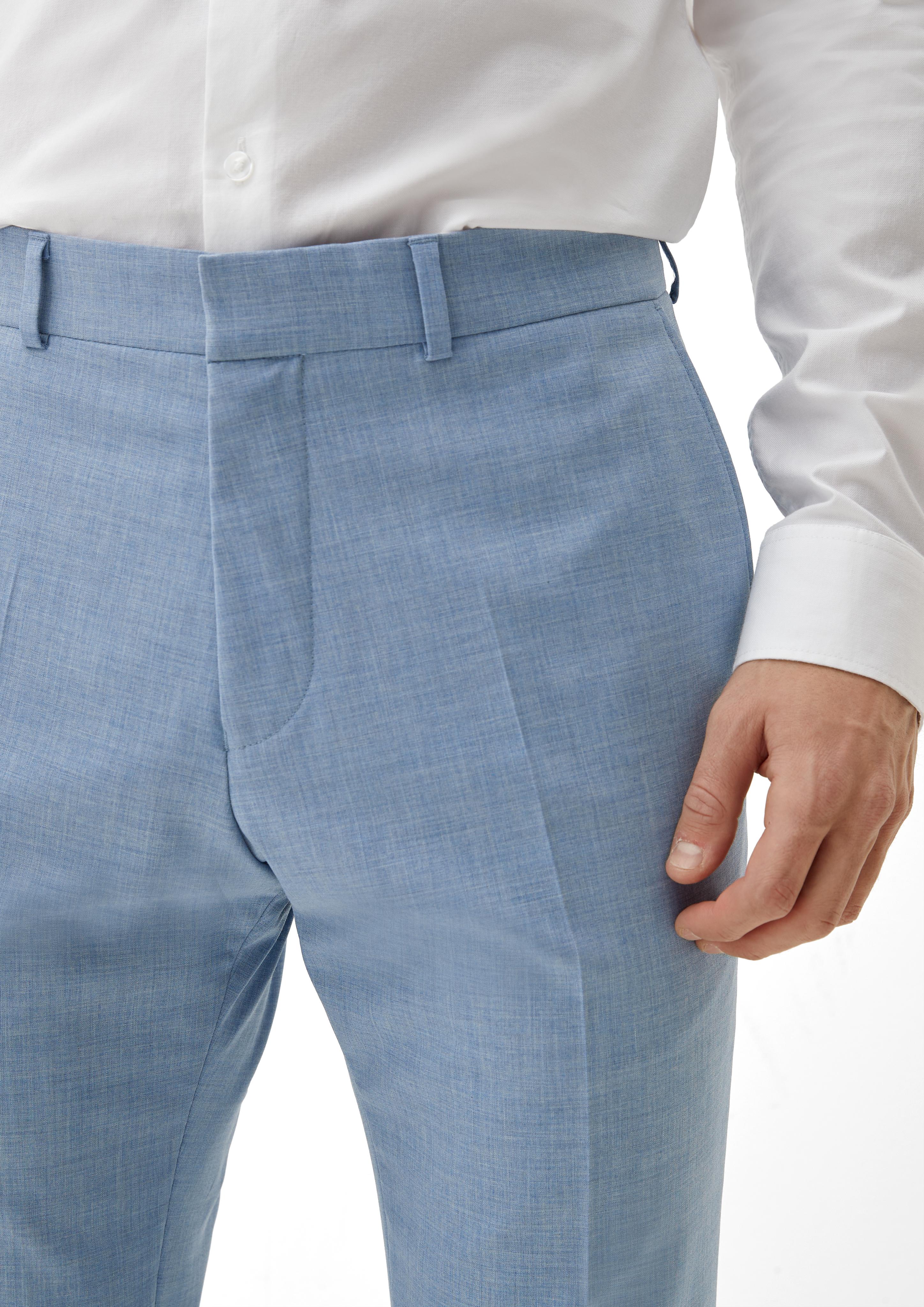 Slim: Hose aus Wollmix  2130194-52W3
