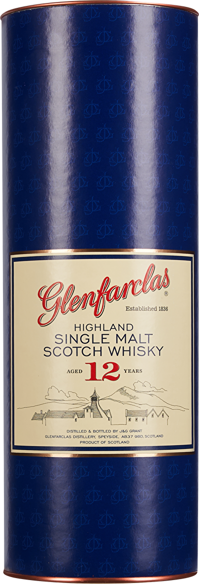 Glenfarclas Scotch Whisky Single Malt 12 YO 0,7 Liter in Tube