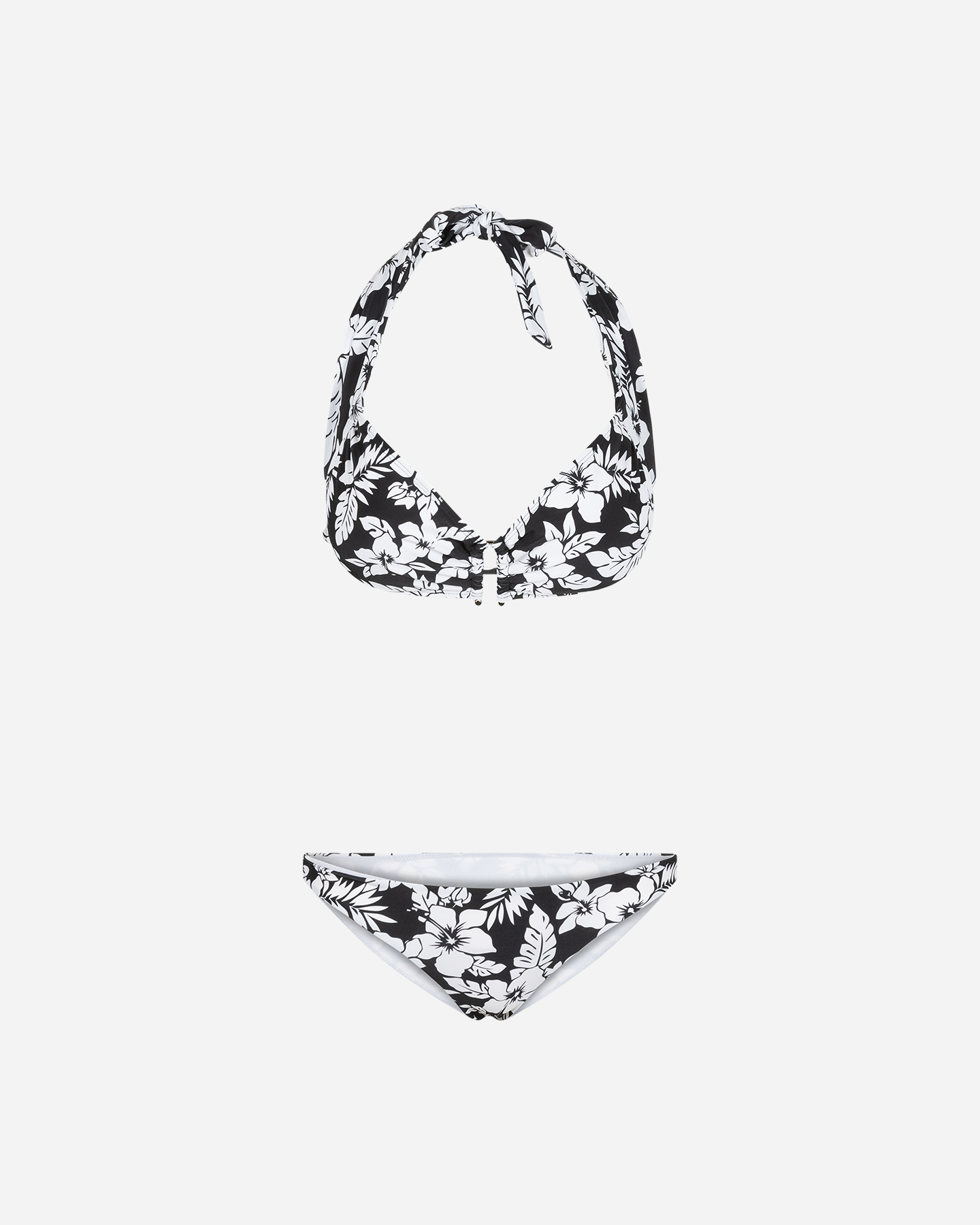 Bikiny s potlačou medvedíka a nápisom W BW607S24-AOP