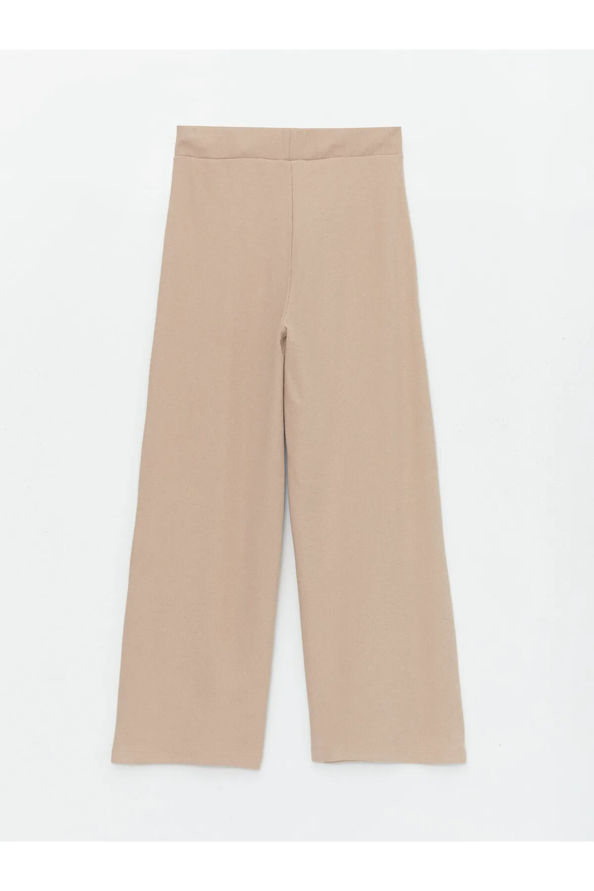 LC Waikiki  Einfarbige Damen-Jogginghose aus Samt mit elastischem Bund