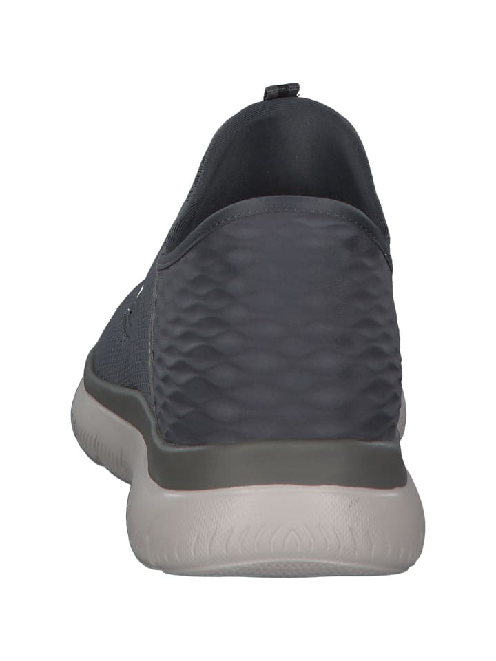 Skechers Slip-On-Sneaker in Grau günstig kaufen