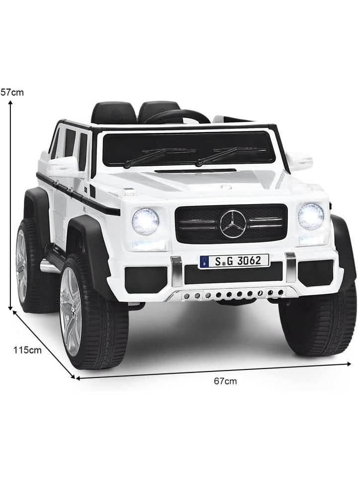 COSTWAY 12V Elektroauto ab 3 Jahren in Weiß günstig kaufen onesize