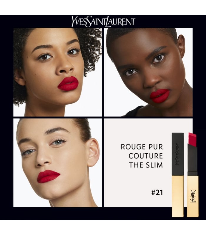 YVES SAINT LAURENT-Rouge Pur Couture The Slim-Rouge à lèvres