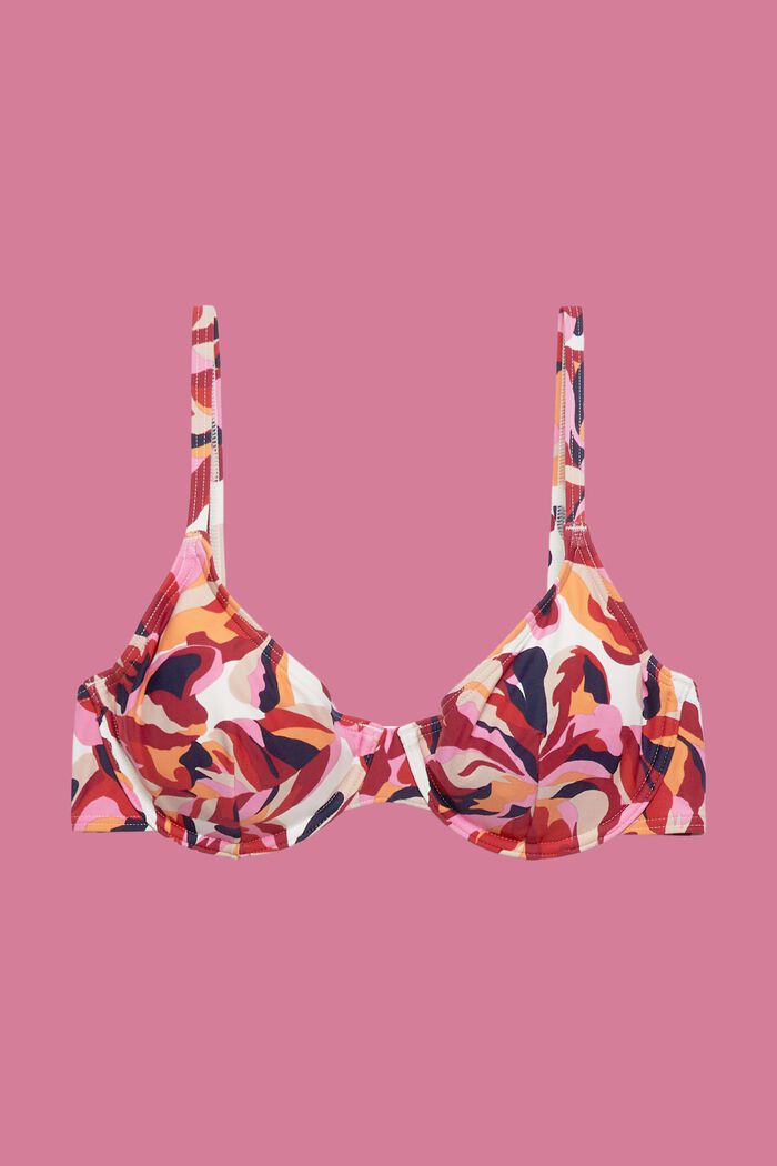 Bikinitop mit Blumenprint