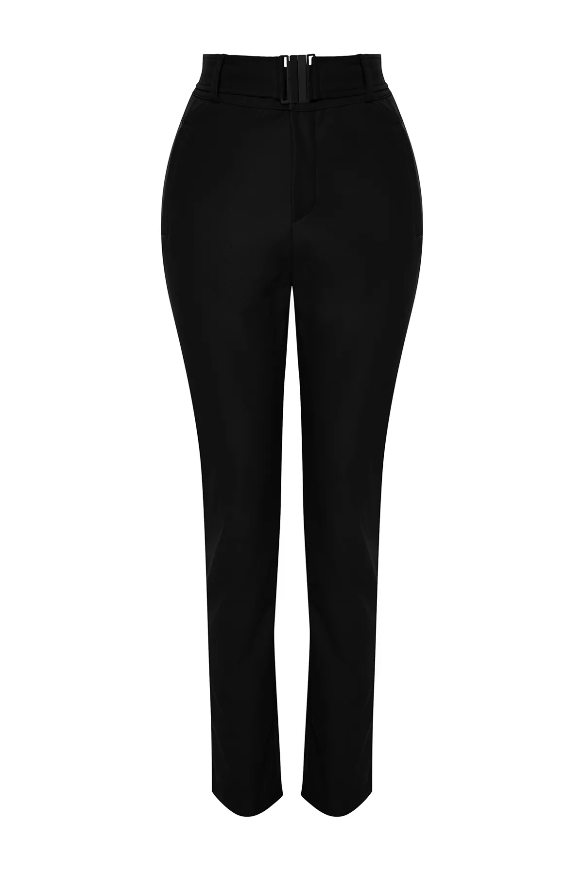 Trendyol Collection  Schwarze wasserabweisende Fallschirmhose aus der Winter Essentials/Ski-Kollektion THMAW24EA00001