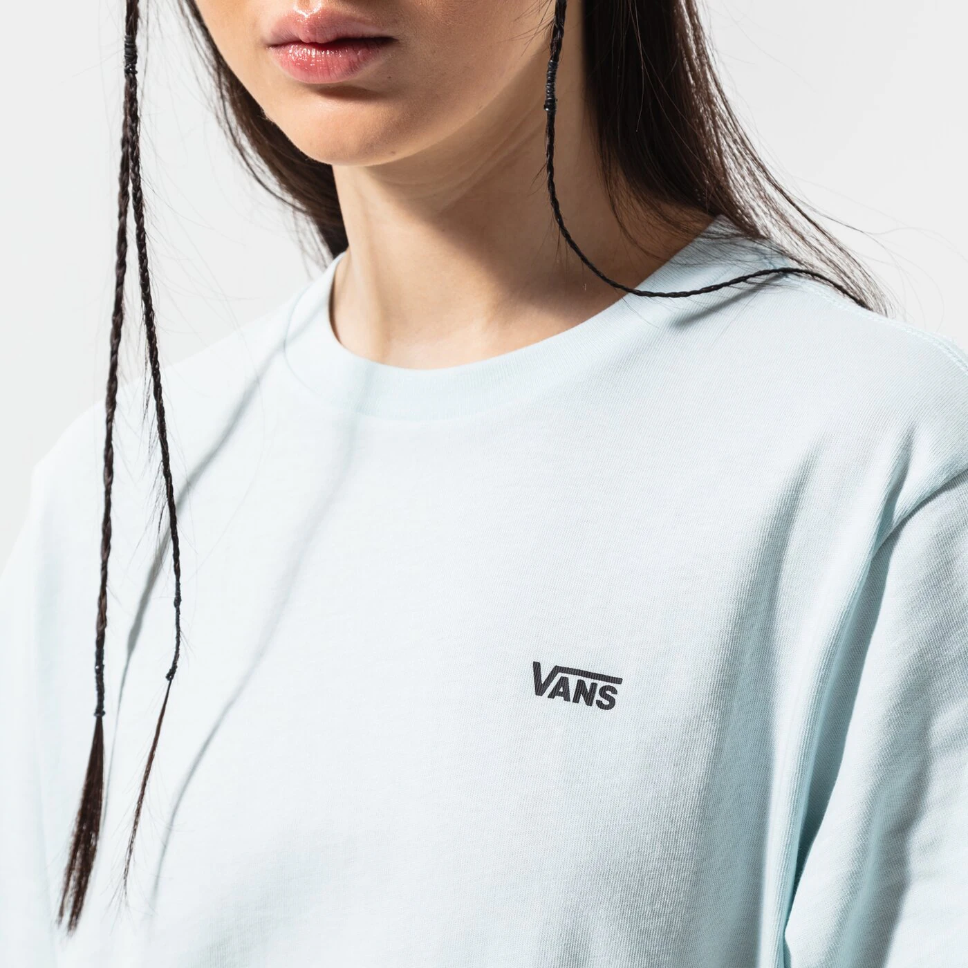 VANS T-SHIRT LEFT CHEST LOGO TEE EM Blau