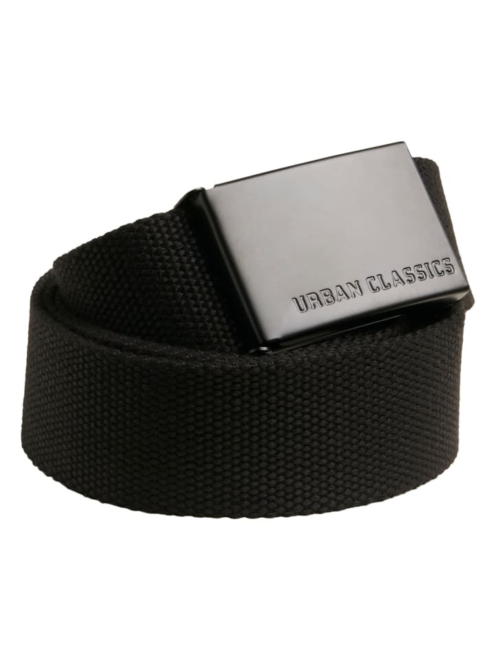 Urban Classics Urban Classics Gürtel in black/black günstig kaufen onesize