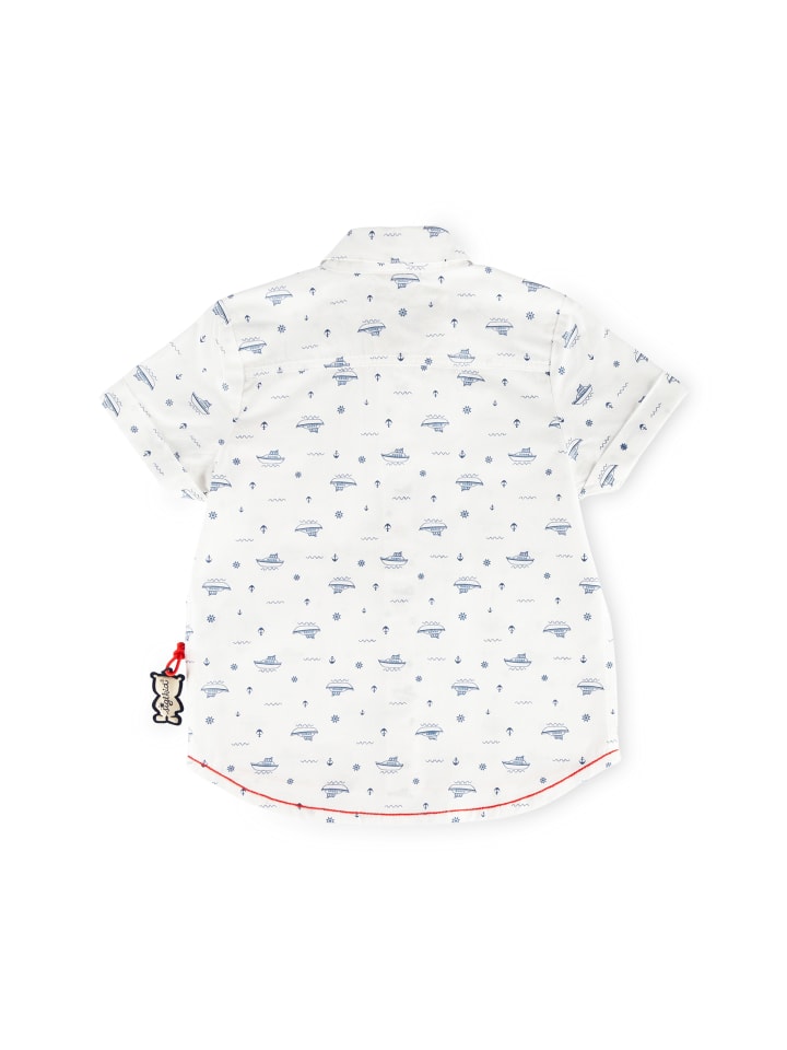 Sigikid Hemd Bear at Sea in weiß günstig kaufen 116