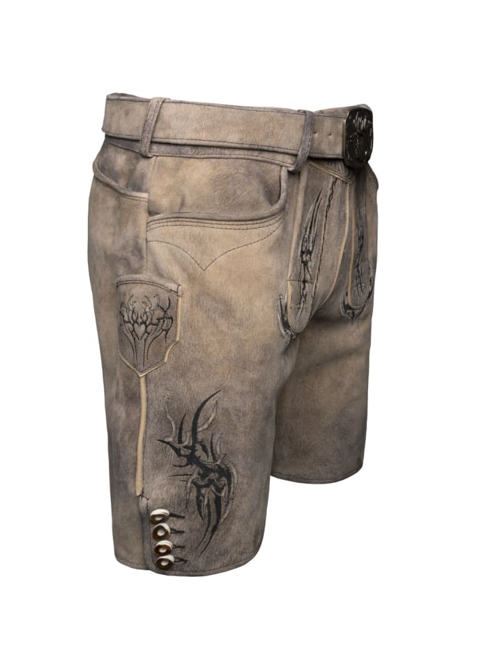 Spieth & Wensky Lederhose Fulvier in braun günstig kaufen