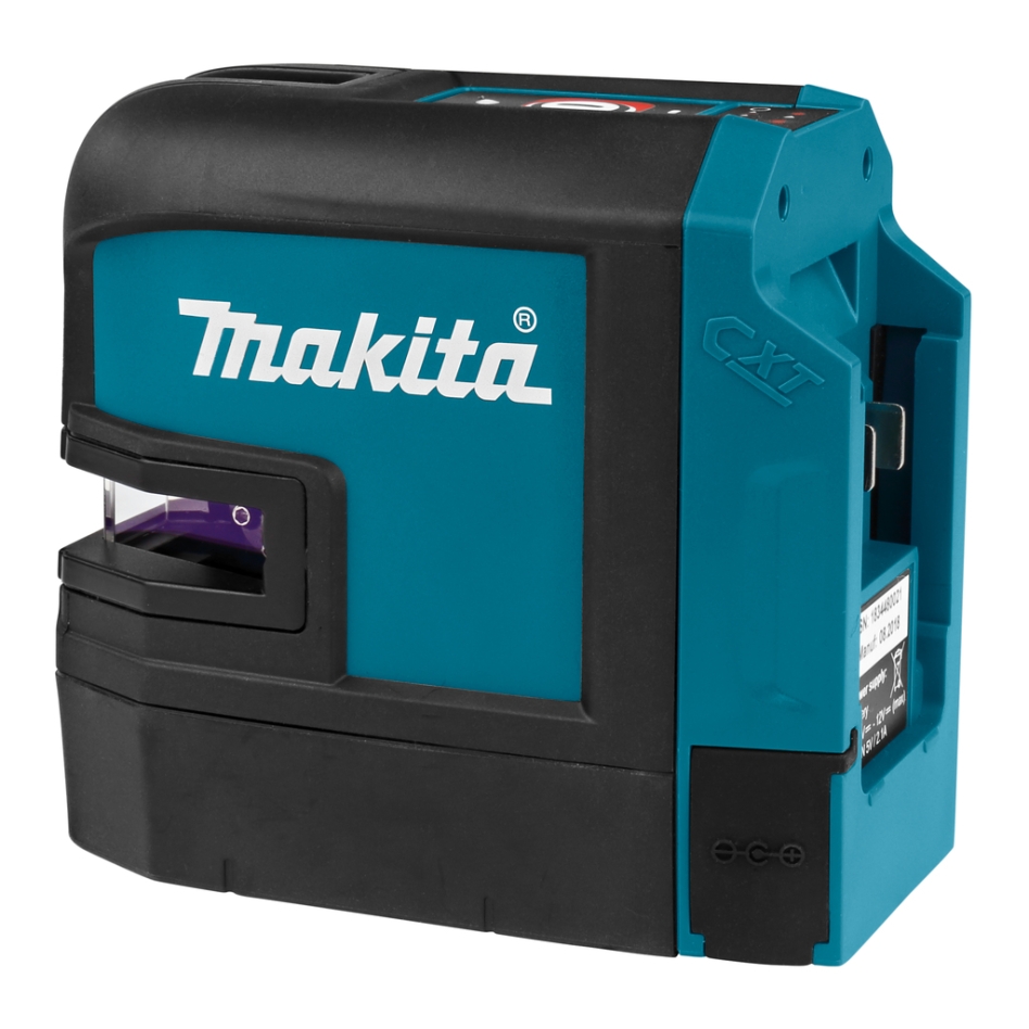Laser cu autonivelare Makita SK106DZ, punct/cruce, roșu, fără baterii și încărcător