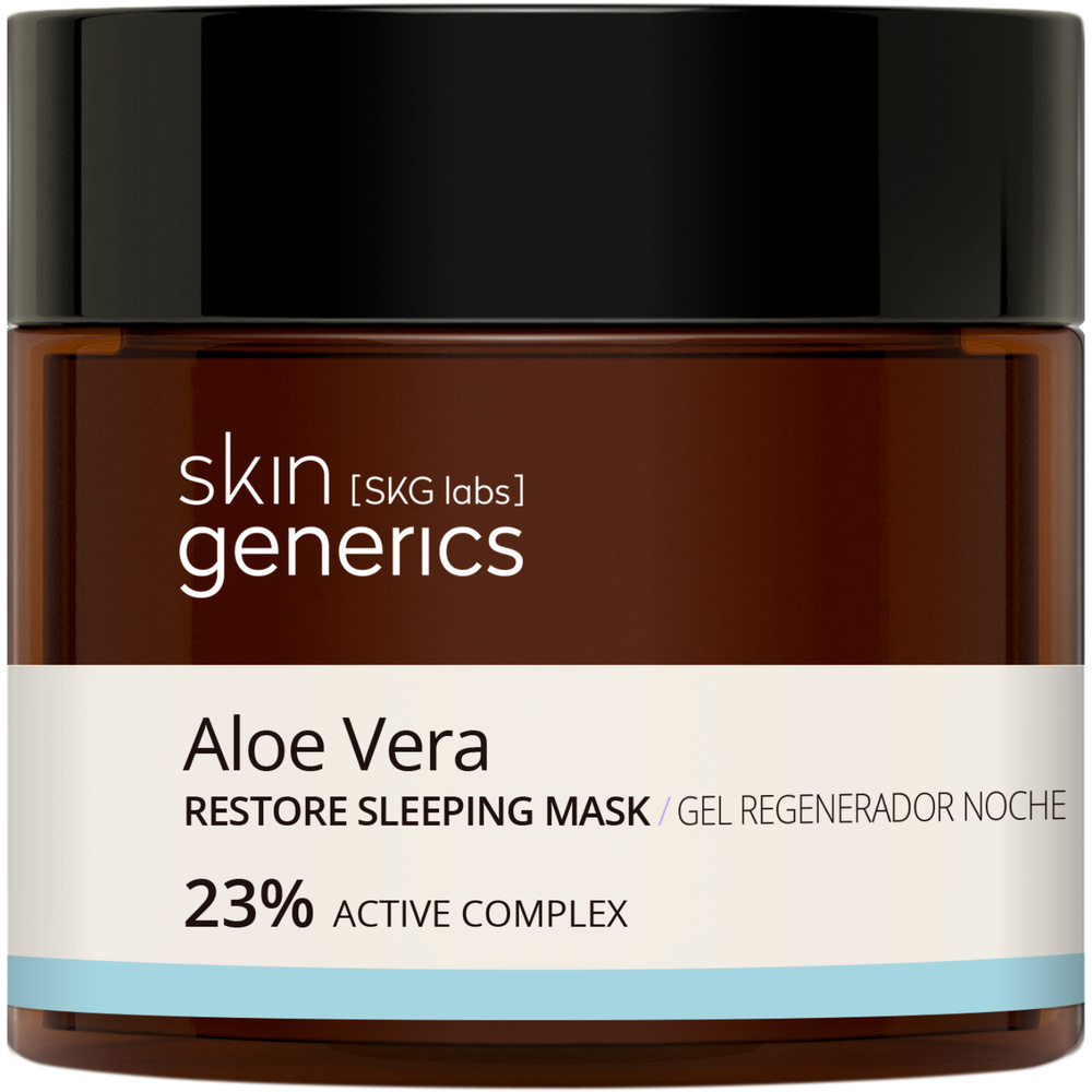 skin generics Masque Gel de Nuit Régénérant à l'Aloe Vera Soin de Nuit