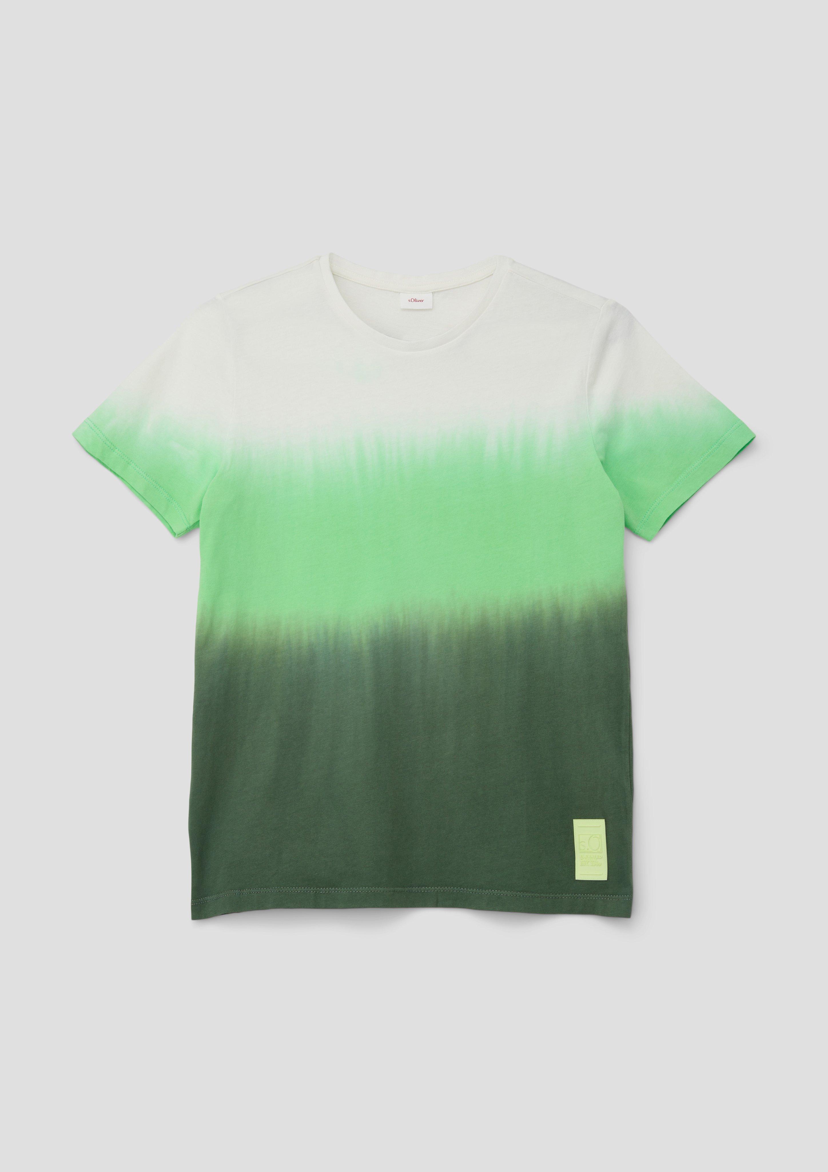 T-Shirt mit Garment Dye  2143082-7818