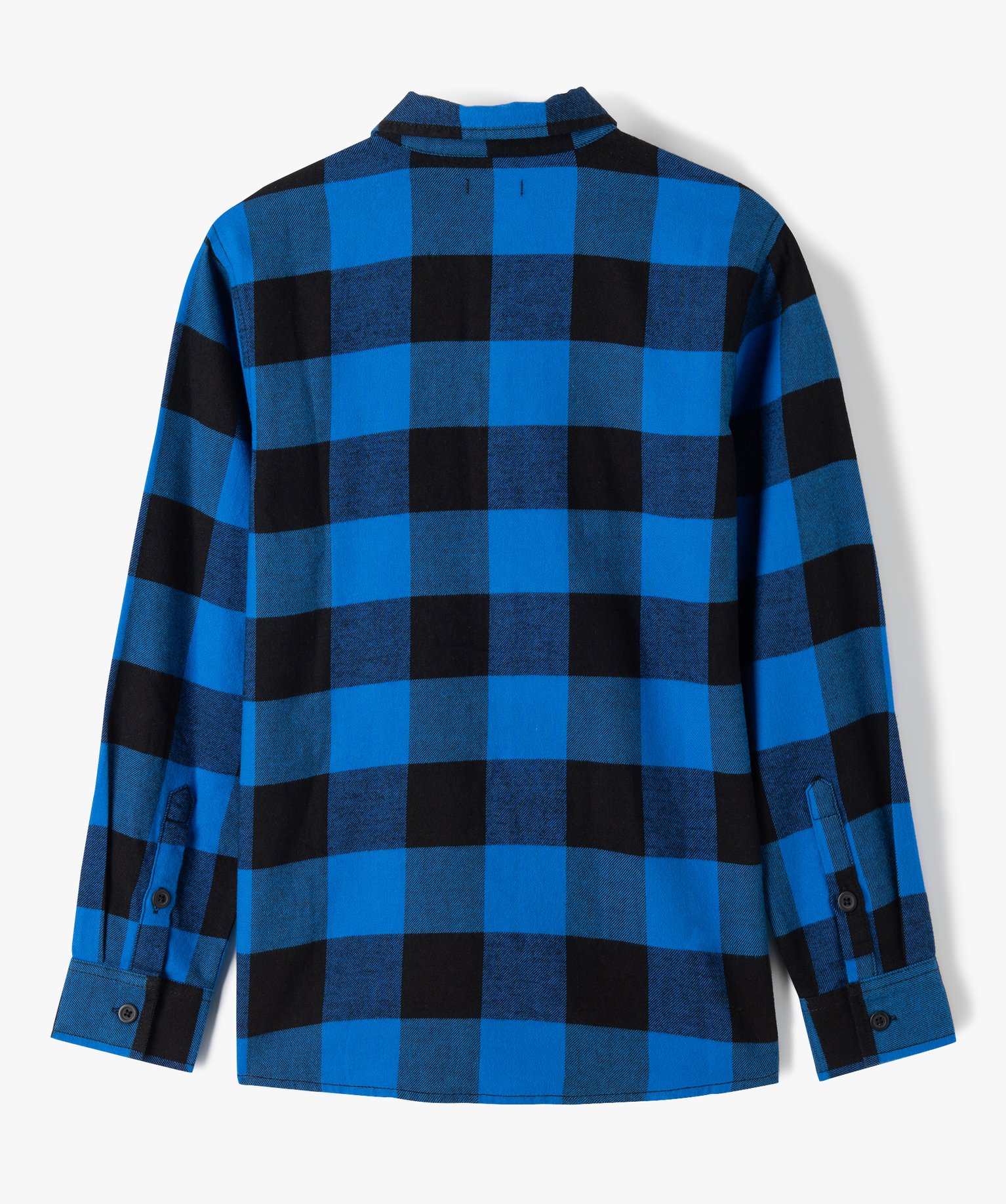 Chemise Garçon à manches longues en flanelle carreaux | GEMO
