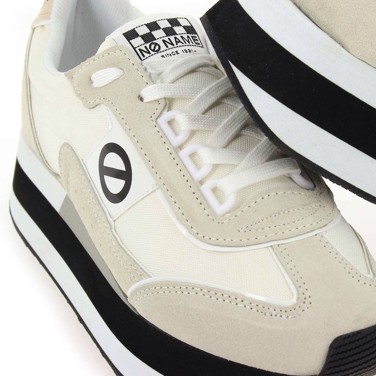 No Name  BOOM JOGGER - Blanc Noir