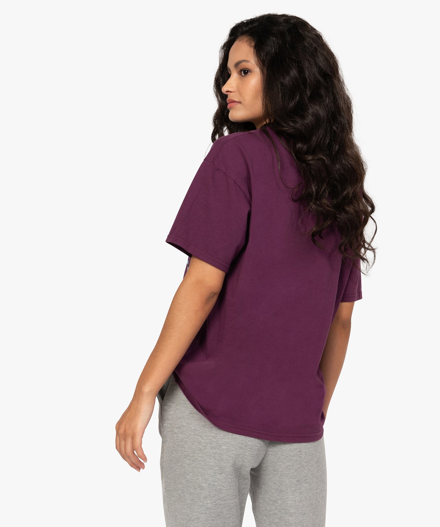 Tee-shirt femme ample à manches courtes et motif XXL - CAMPS | GEMO