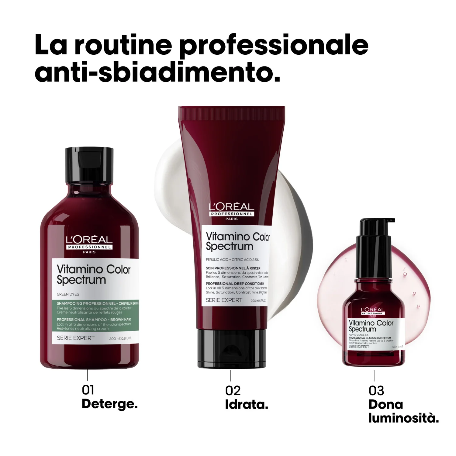 SERIE EXPERT Novi Vitamino Color Spectrum šampon Zelene boje - Šampon za zaštitu boje
