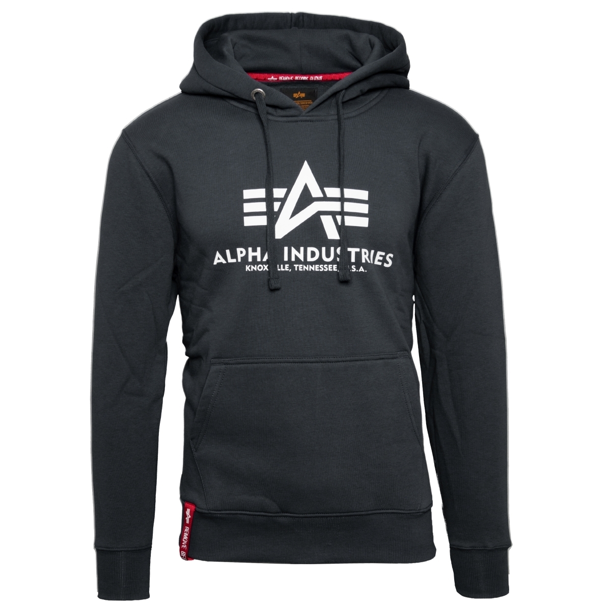 Alpha Industries Basic Hoodie Kapuzenpullover grau
