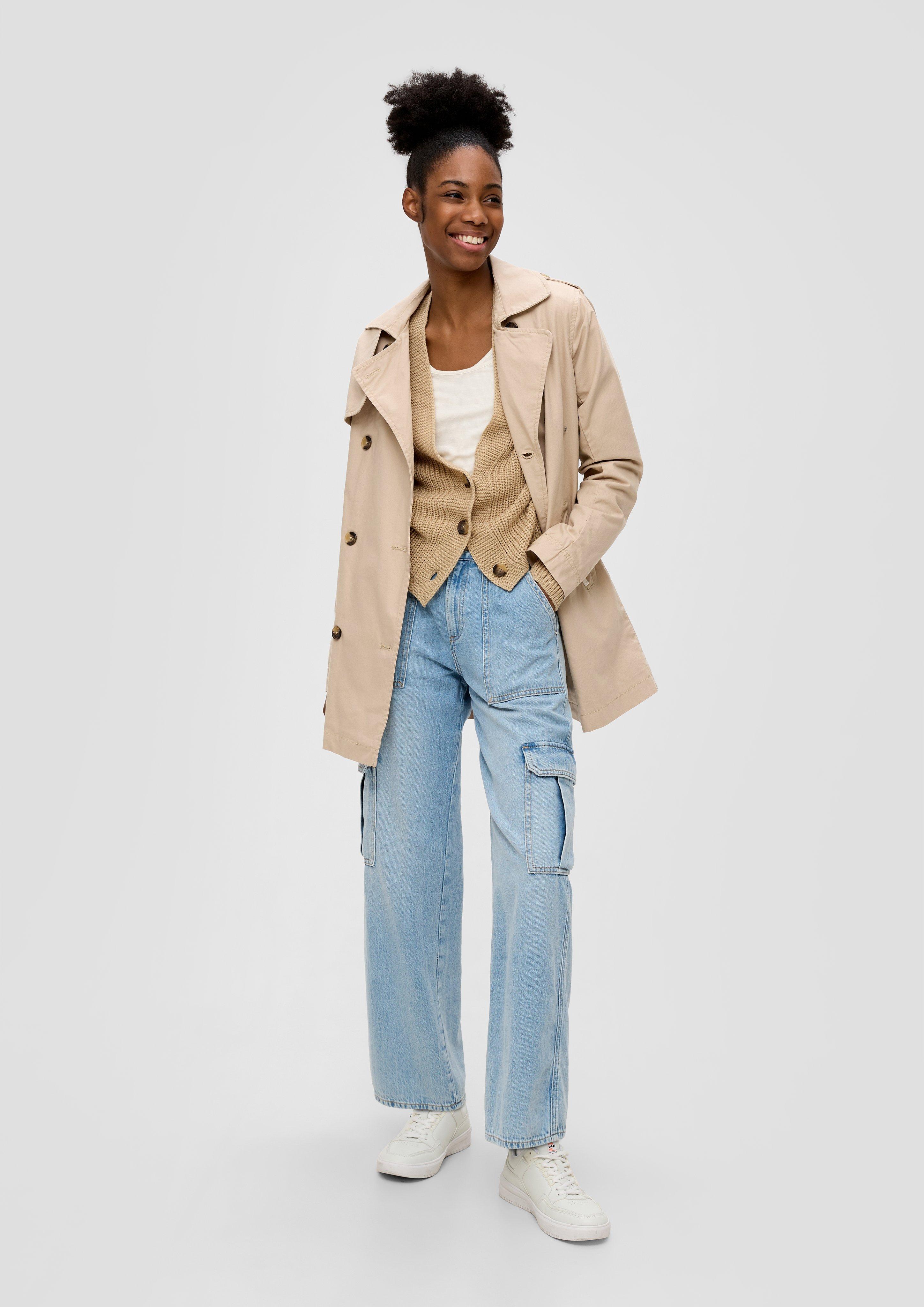 Trenchcoat mit Bindegürtel  2140318-8170