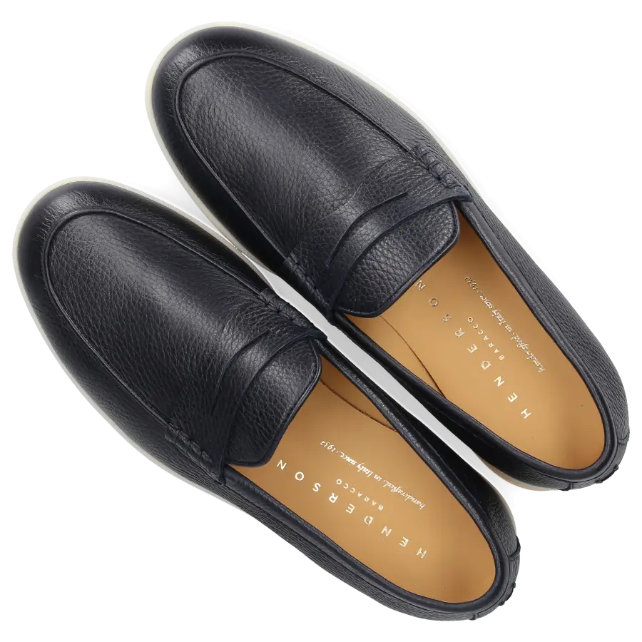 Henderson - Loafer ELIA Hirschleder - blau