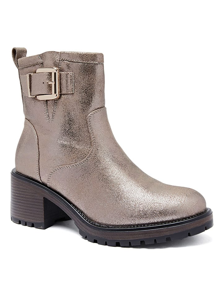 Sixth Sens Stiefeletten in Gold günstig kaufen