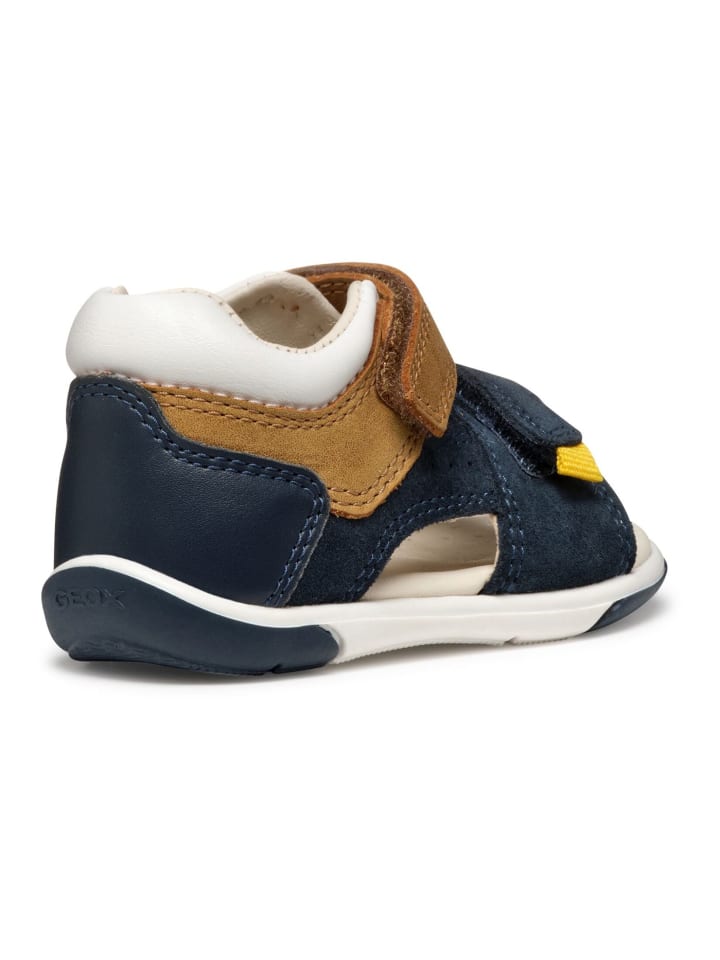 Geox Sandalen in Blau/Braun günstig kaufen