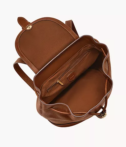 Fossil Flap Backpack Everleigh Leder