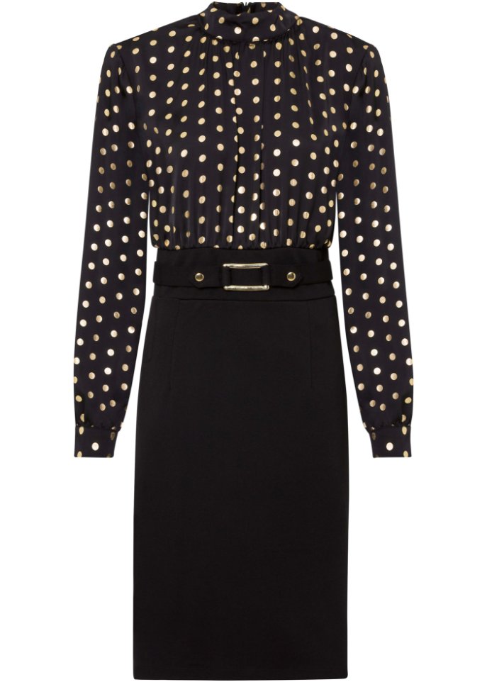 Kleid mit Polka-Dots