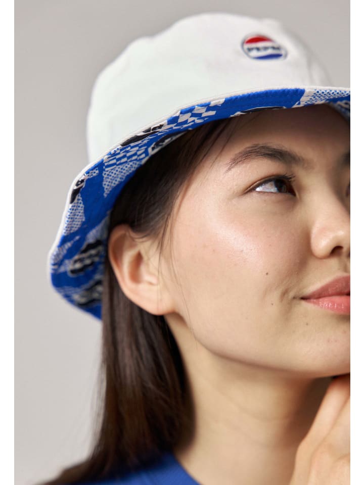 SNOCKS unisex Bucket Hat aus 100% Bio-Baumwolle 1 Stück in Pepsi günstig kaufen 0