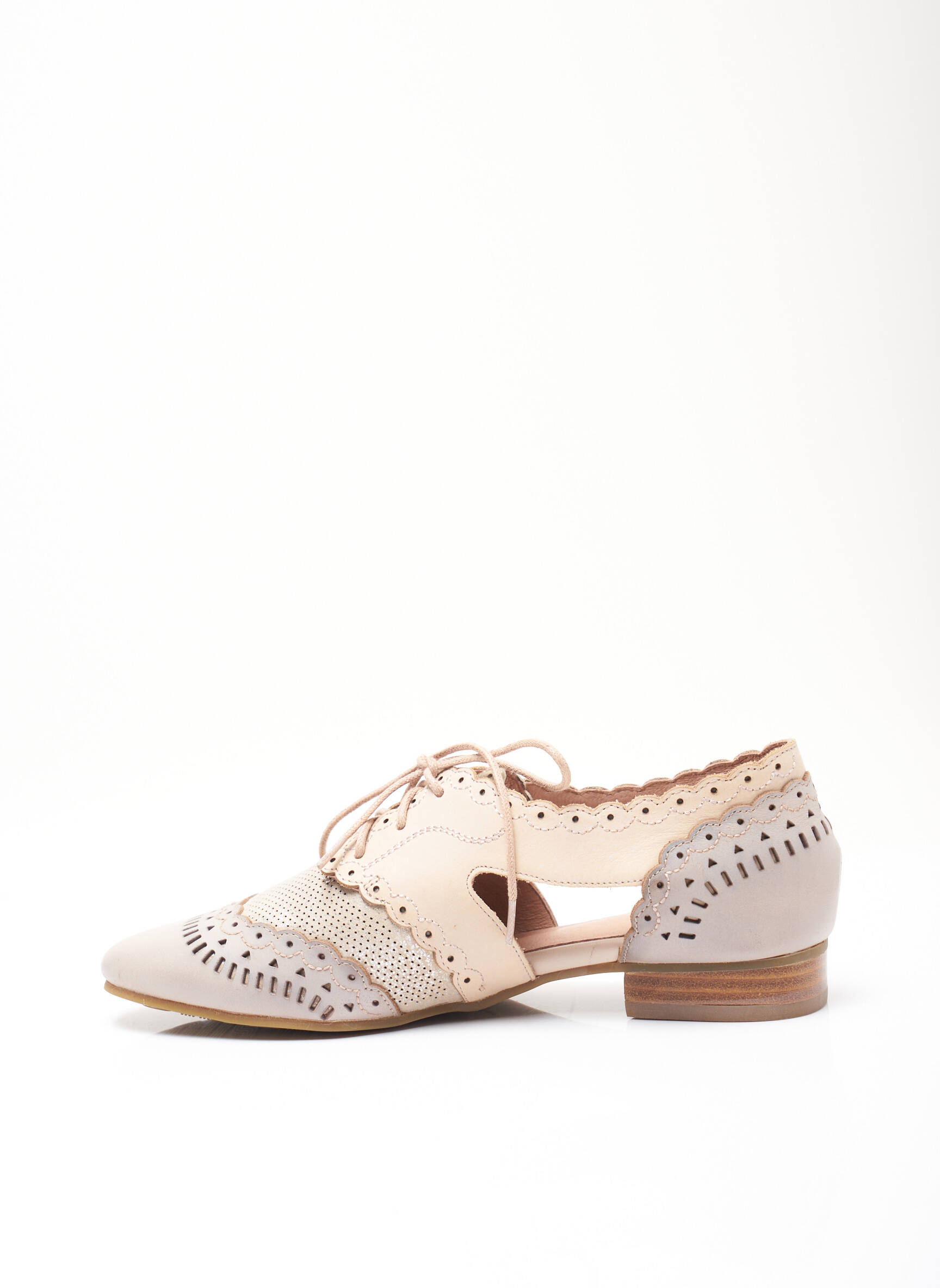 Mam Zelle Derby Femme couleur beige