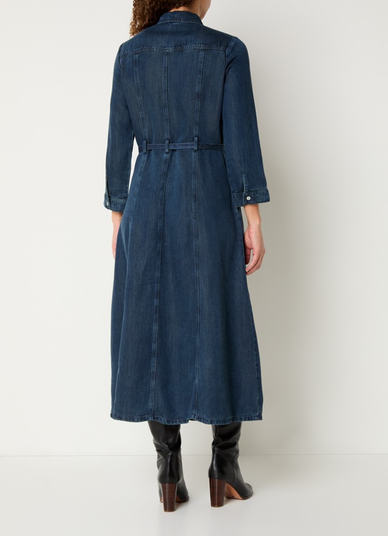 Midi šaty Expresso z chambray