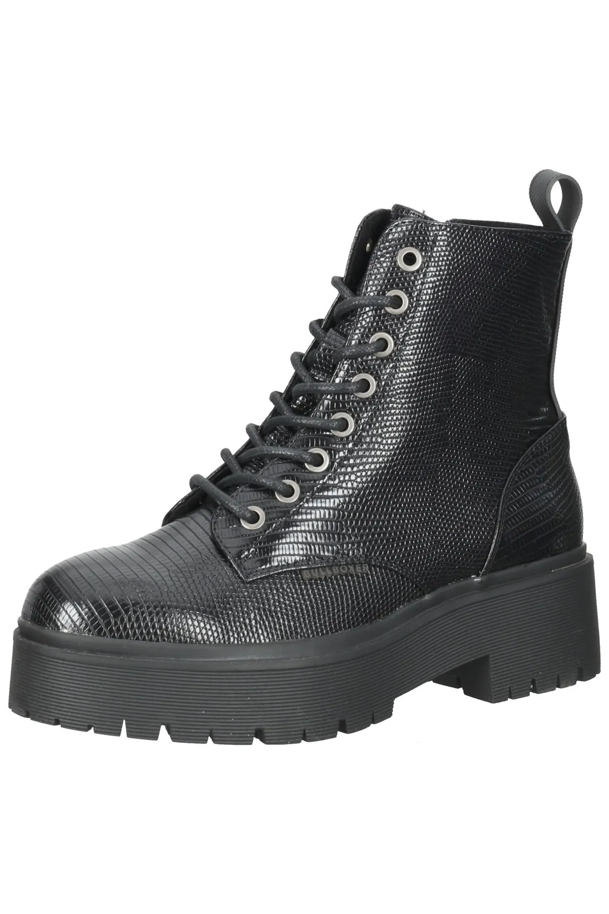 BULLBOXER  Stiefelette - Schwarz - Blockabsatz