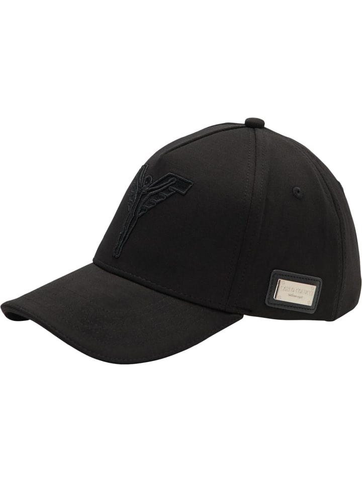 Carlo Colucci Baseball Cap Comba in Schwarz günstig kaufen onesize