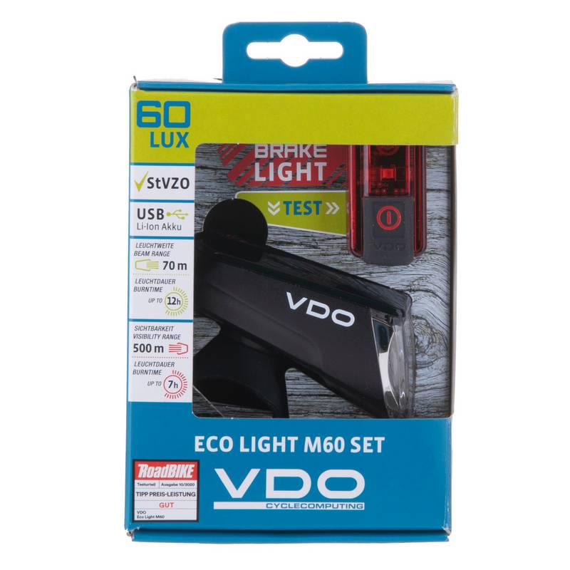 VDO M60 Set Fahrradbeleuchtung