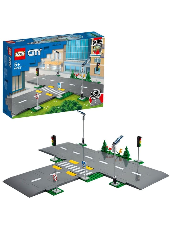 LEGO City Straßenkreuzung mit Ampeln in Mehrfarbig ab 5 Jahre günstig kaufen onesize