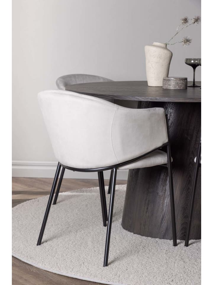 ebuy24 Essgruppe Lanzo 9 (5-teilig) Mocca 120 x 120 cm günstig kaufen onesize