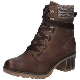 Relife Schnürstiefelette in braun
