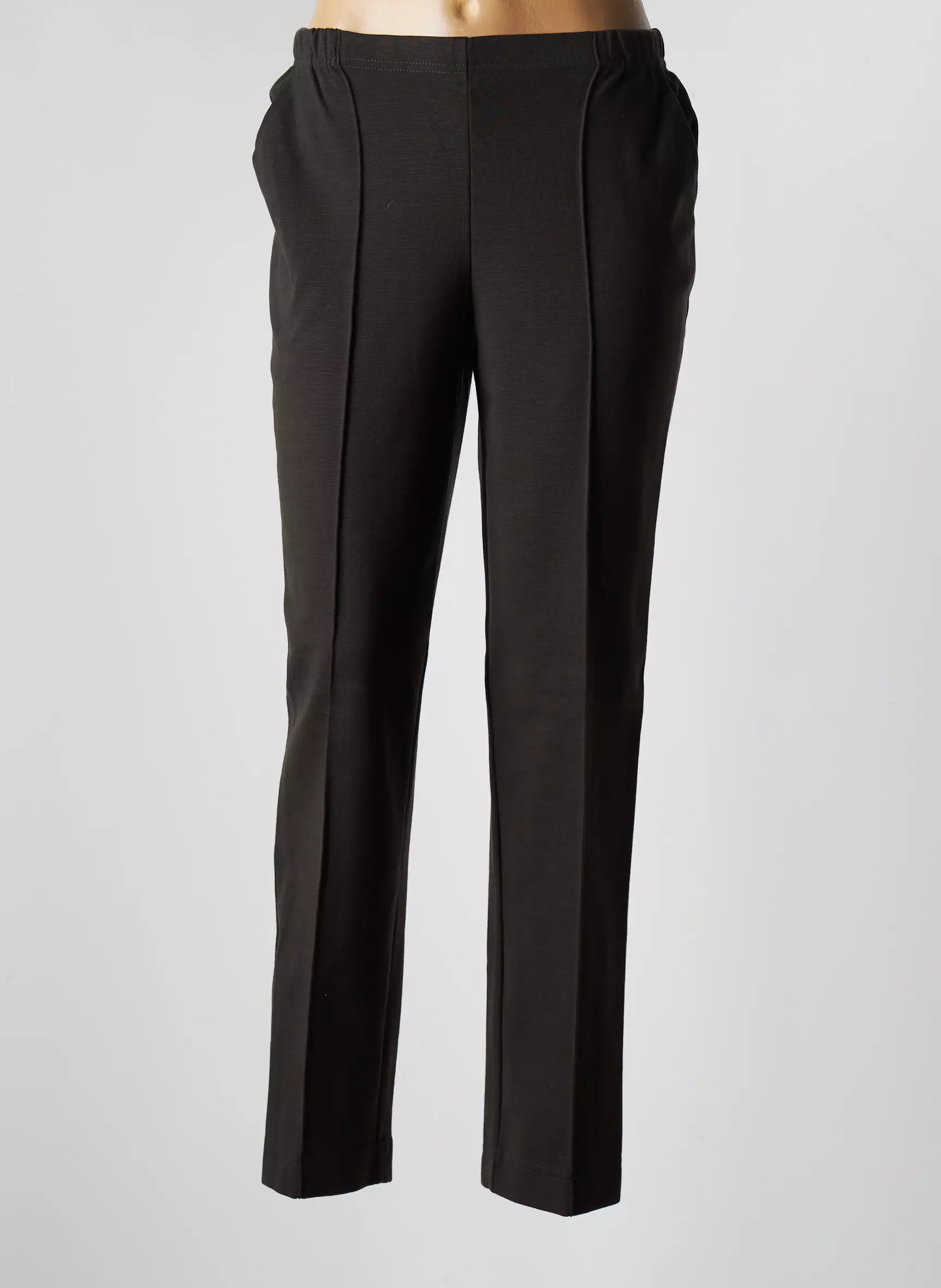 Telmail Pantalons Droits Femme couleur vert