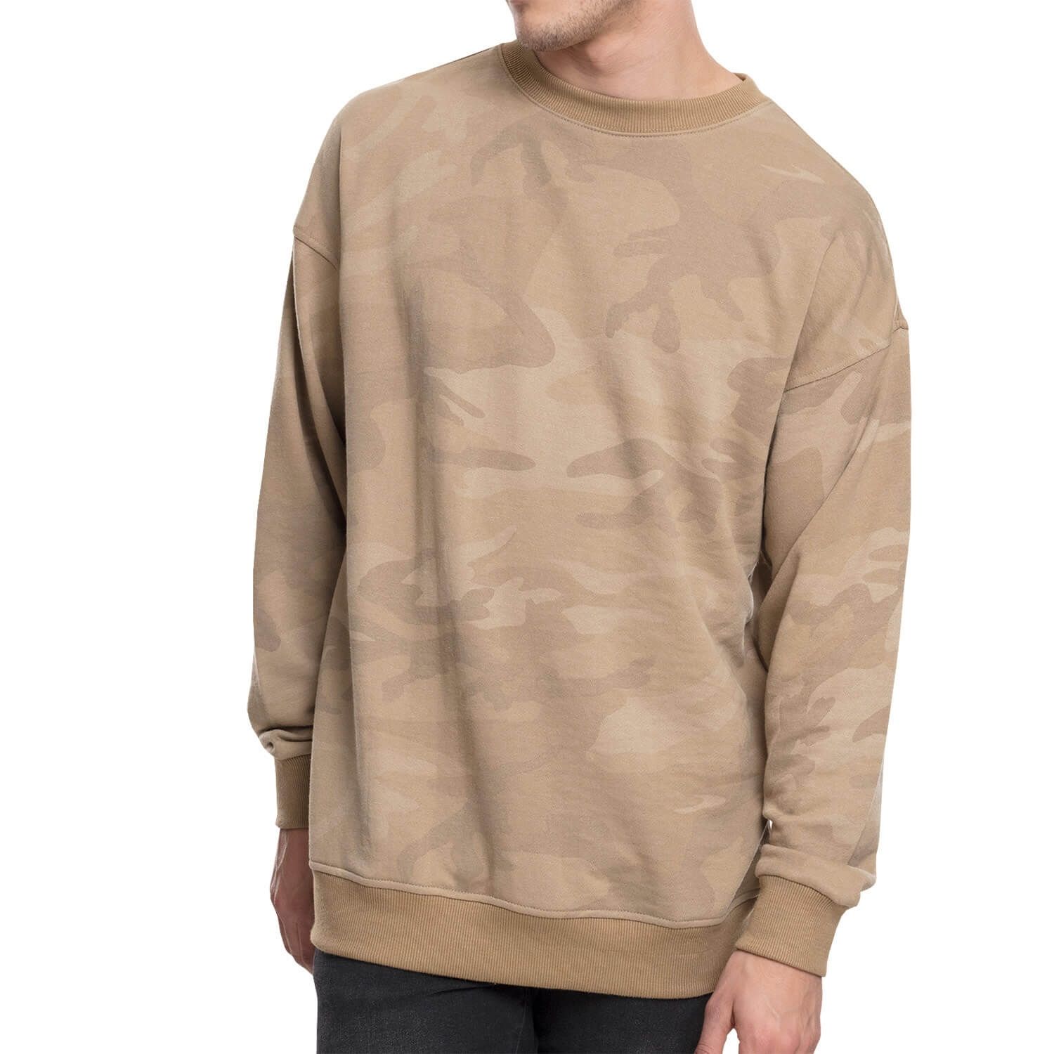 Camo Crewneck Pullover