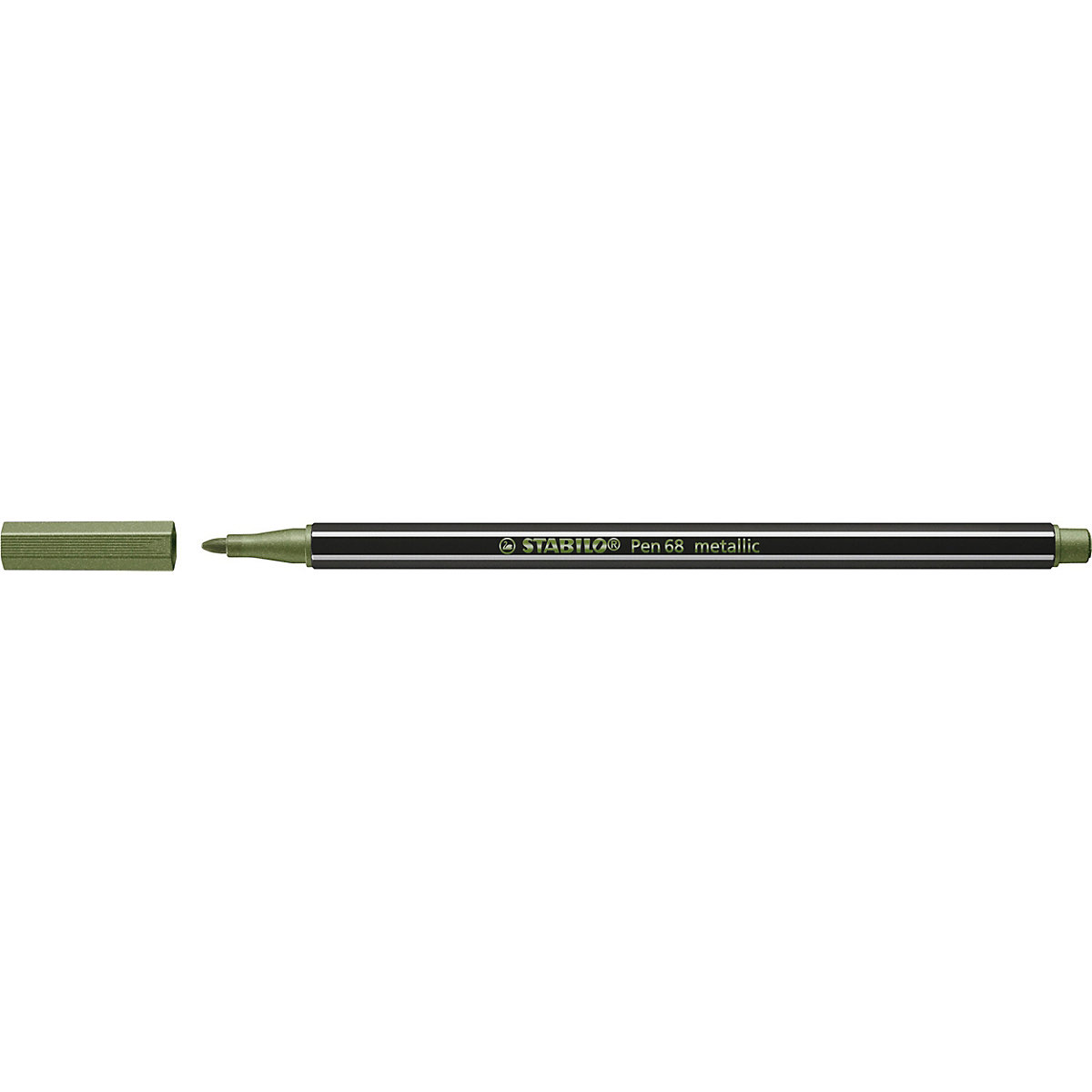 Premium Metallic-Filzstift Pen 68 metallic, metallic hellgrün