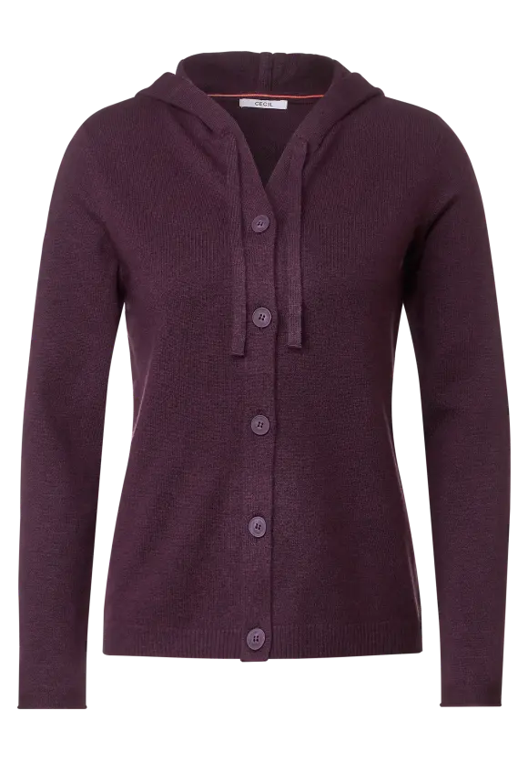 CECIL Kapuzen Strickjacke