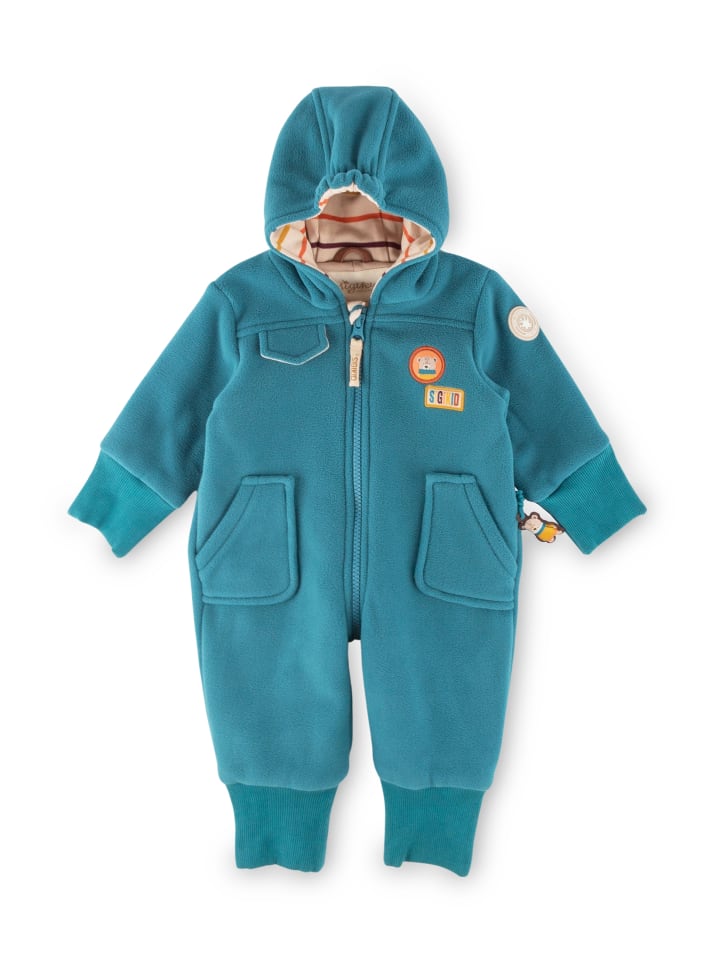 Sigikid Fleeceoverall winter animals in grün günstig kaufen 68