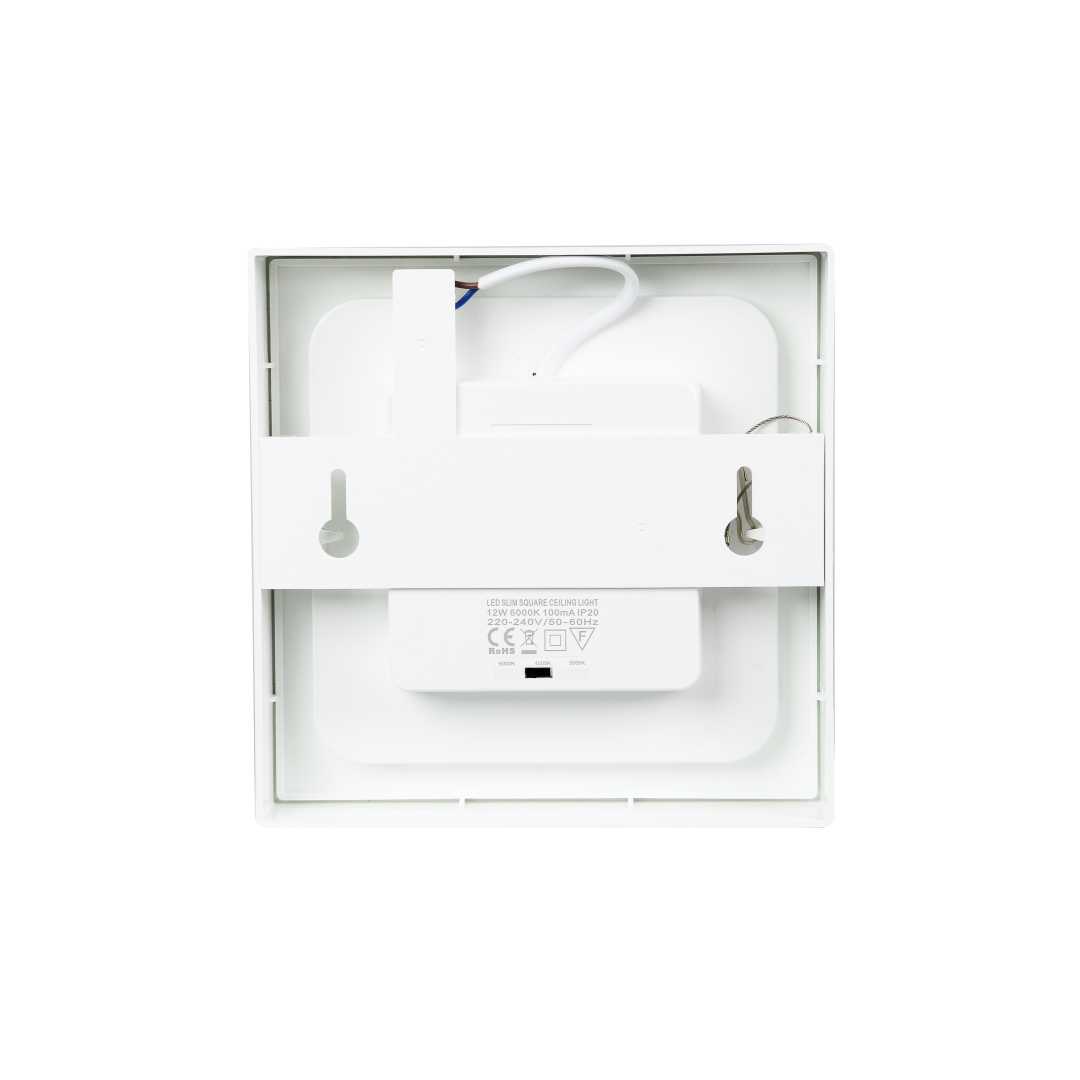 LUXULA LED CCT Aufbauleuchte, 24W, 227x227mm