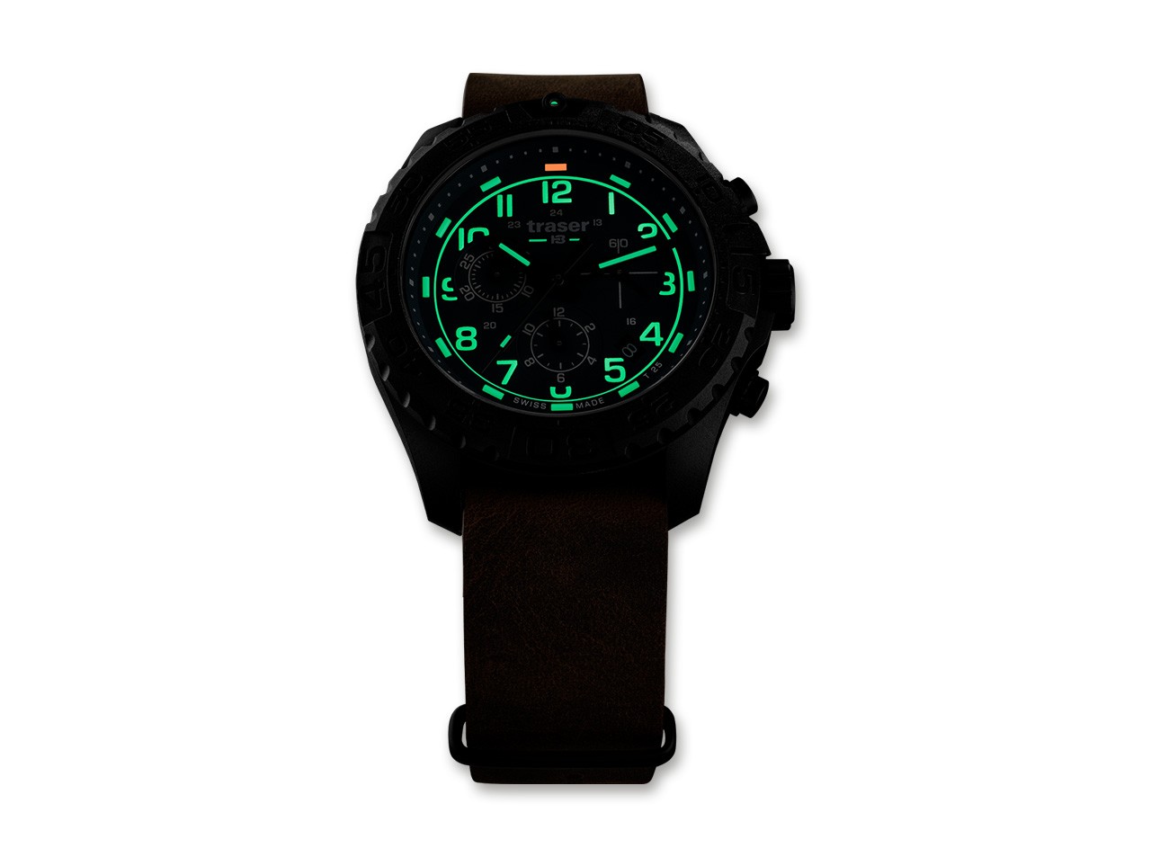 P96 OdP Evolution Chrono Grey Leder