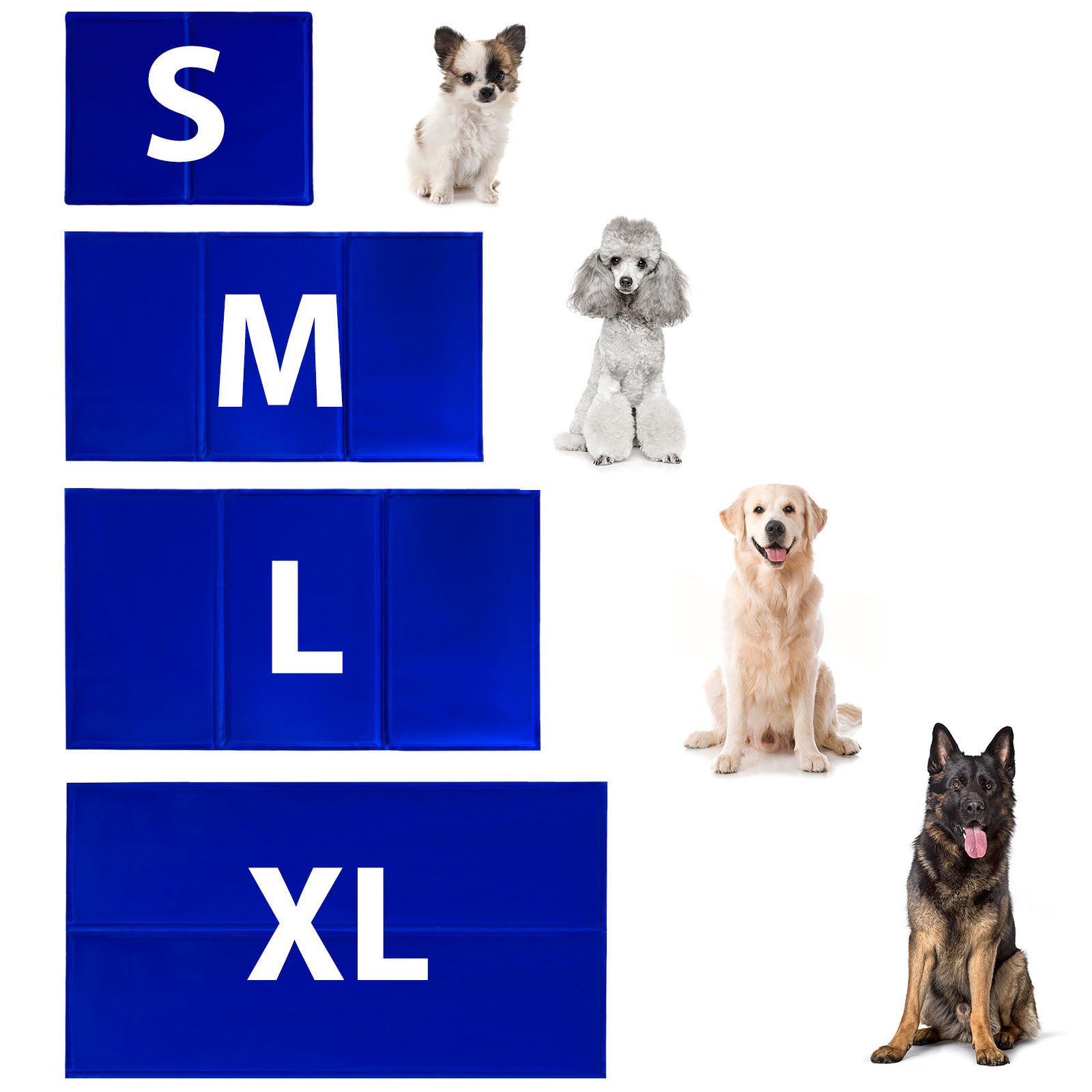 Lionto Hundematten Lionto Selbstkühlende Liegematte für Haustiere XL