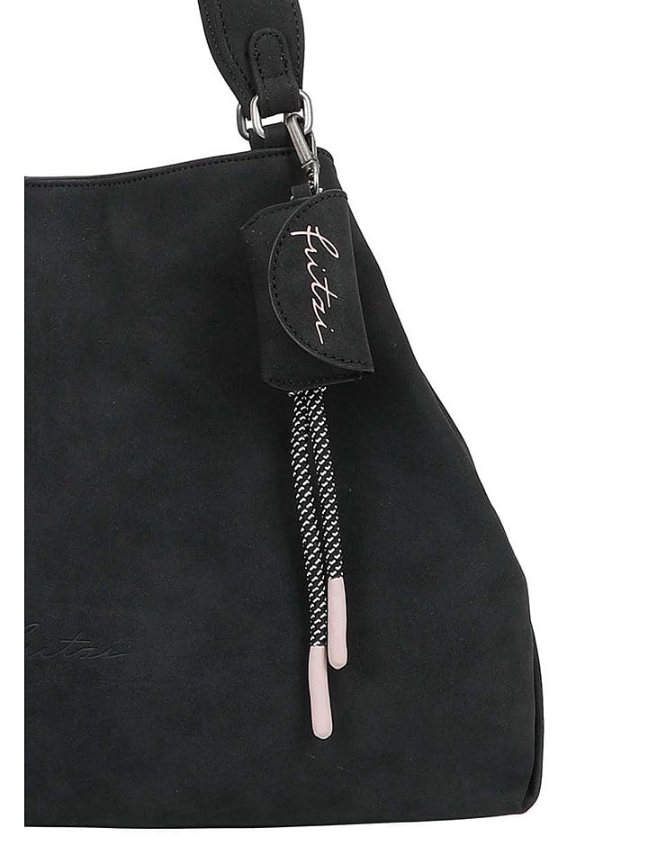 Fritzi aus Preußen Schultertasche in Schwarz - (B)16 x (H)32 x (T)43cm günstig kaufen onesize