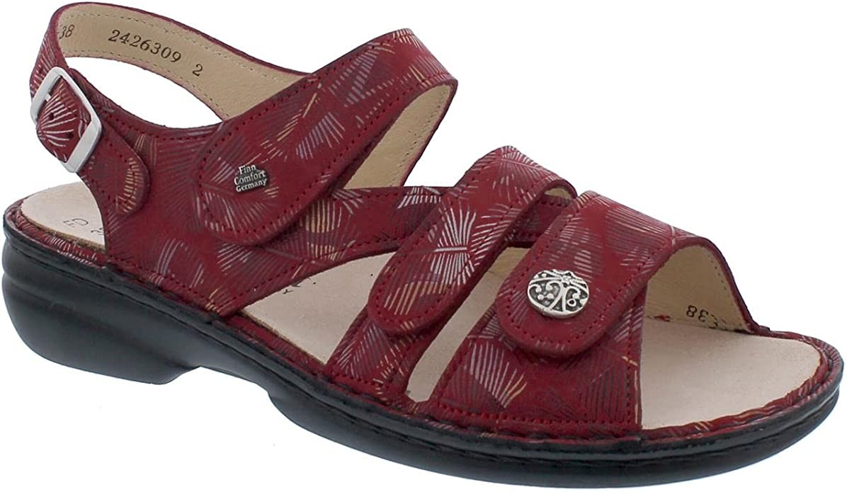 FINN COMFORT Komfort Sandalen rot