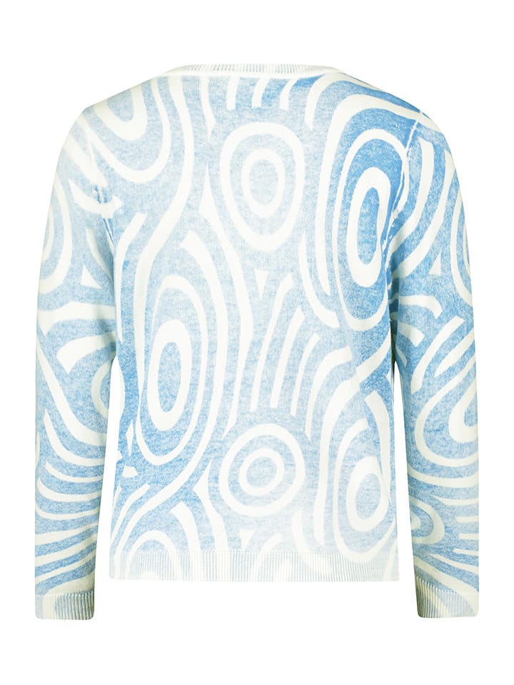 CARTOON Pullover in Hellblau/ Weiß günstig kaufen